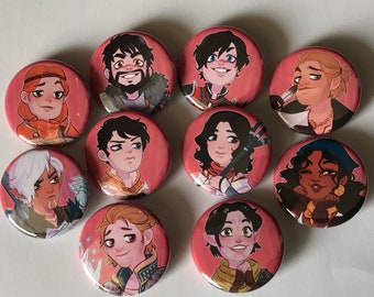 Dragon Age 2 Buttons