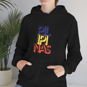 Pilipinas Filipino Unisex Hoodie, Filipino Hoodie, Filipino Sweatshirt, Pinay Hoodie, Philippines Hoodie, Pilipinas