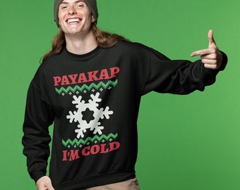 Filipino Funny Unisex Ugly Christmas Sweater, Filipino Sweatshirt, Filipina, Filipinx, Tagalog Shirt, Filipino Christmas