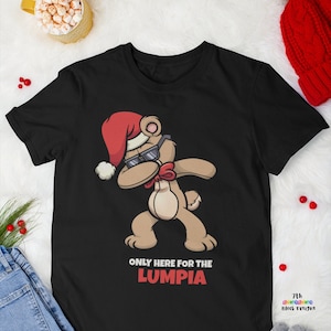 Only Here for The Lumpia Christmas Filipino Unisex T-shirt, Filipino T-shirt, Pinoy T-shirt, Pinay T-shirt, Pilipino T-shirt