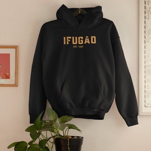 Ifugao Filipino Unisex Hooded Sweatshirt, Filipino Hoodie, Filipina Hoodie, Philippines Hoodie, Pinay