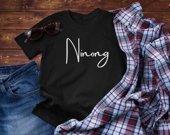 Ninong Filipino T-shirt, Pinoy T-shirt, Filipino Pinay, Filipino T-shirt, Pilipina T-shirt, Filipino Men Women T-shirt, Filipino