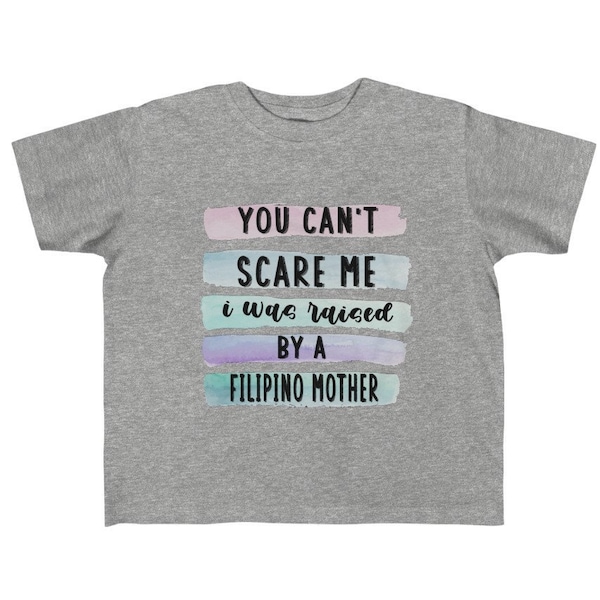 Filipino Mom Funny Toddler 2T - 6T Filipino Unisex Toddler T-shirt, Filipino Kids Shirt, Filipino T-shirt, Pinay