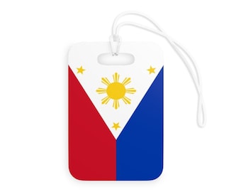 Philippines Luggage Tag, Filipino Luggage Tag, Filipina, Pinoy, Pinay Lugage Tag