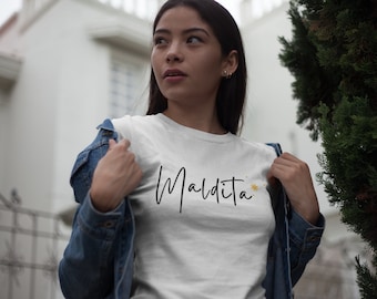 Maldita Filipino Unisex T-shirt, Filipino T-shirt, Pinoy T-shirt, Pinay T-shirt, Pilipino T-shirt, Filipina T-shirt