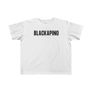 Blackapino Toddler 2T - 6T Filipino Unisex Toddler T-shirt, Filipino Kids Shirt, Filipino T-shirt