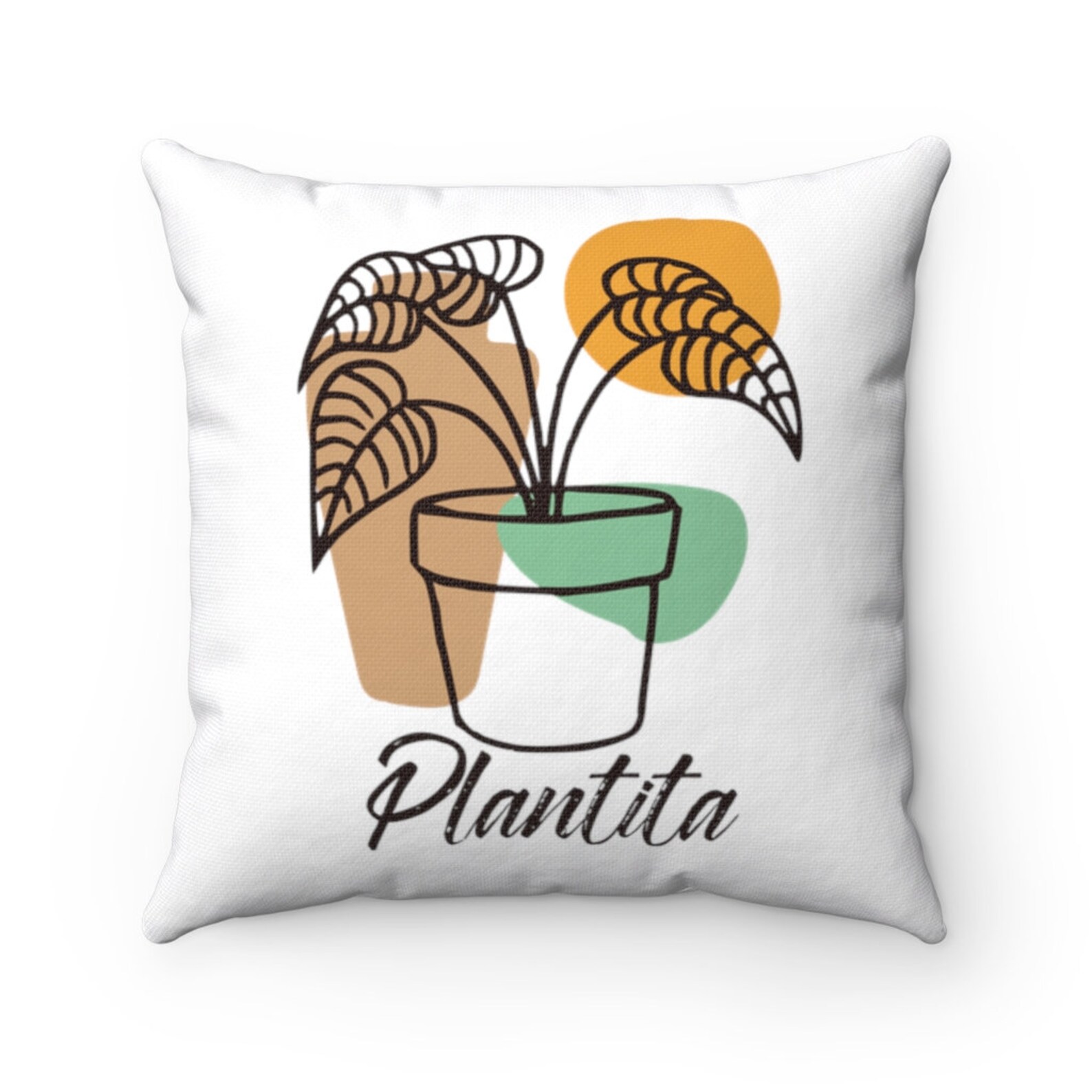 Plantita Filipino Square Throw Pillow Filipino Home Decor Etsy España