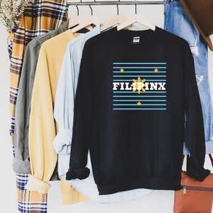 Filipinx Filipino Unisex Crewneck Sweatshirt, Filipina Sweatshirt, Filipina Sweatshirt, Pinay Sweatshirt, Philippines Sweatshirt