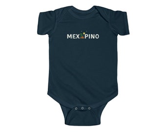 Mexipino Filipino Unisex Infant Fine Jersey Bodysuit, Filipino Kids Clothing, Filipino Infant, Filipino Baby Clothing, Filipino-Mexican