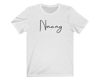 Ninang Filipino T-shirt, Pinay T-shirt, Filipino Pinay, Filipino T-shirt, Pilipina T-shirt, Filipino Women T-shirt, Filipino