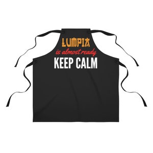 Filipino Lumpia Apron, Lumpia, Filipino Lumpia, Funny Filipino Accessories, Filipino Home, Filipino Kitchen, Philippines Apron, Filipino Apparel, Pinoy, Pinay Apron