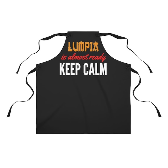 Lumpia Filipino Polyester Apron, Filipino Lumpia Apron, Lumpia, Filipino Apron, Philippines Apron