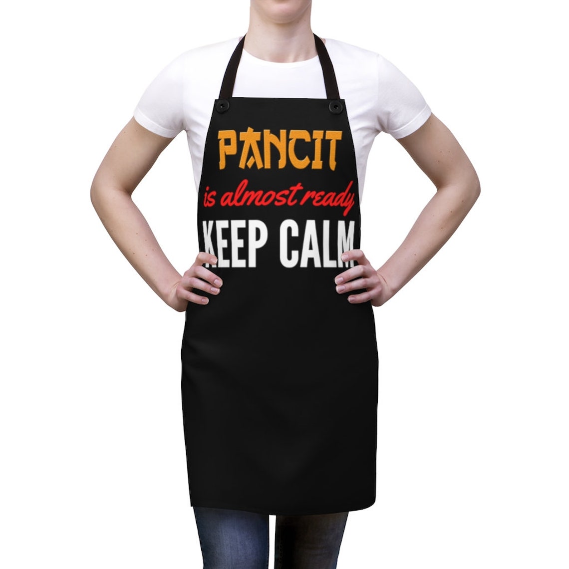 Pancit filipino Poliéster Apron Filipino Pancit Apron Pancit Etsy