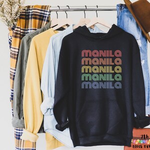 Manila Philippines Filipino Unisex Hoodie, Filipino Hoodie, Filipino Sweatshirt, Pinay Hoodie, Philippines Hoodie, Manila