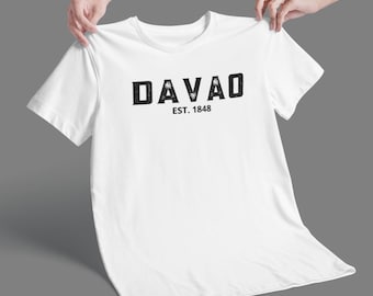 Davao Philippines Unisex T-shirt, Filipino T-shirt, Philippines T-shirt, Pinoy T-shirt, Pinay T-shirt, Pilipino T-shirt