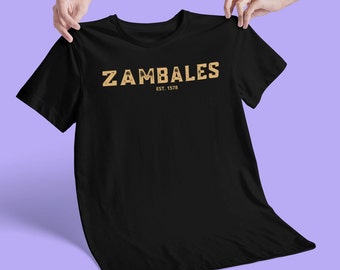 Zambales Philippines Unisex T-shirt, Filipino T-shirt, Philippines T-shirt, Pinoy T-shirt, Pinay T-shirt, Pilipino T-shirt