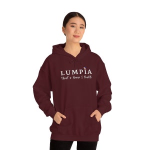 Lumpia Funny Unisex Filipino Hoodie, Funny Filipino, Filipino Sweatshirt, Pinay Hoodie, Philippines Hoodie
