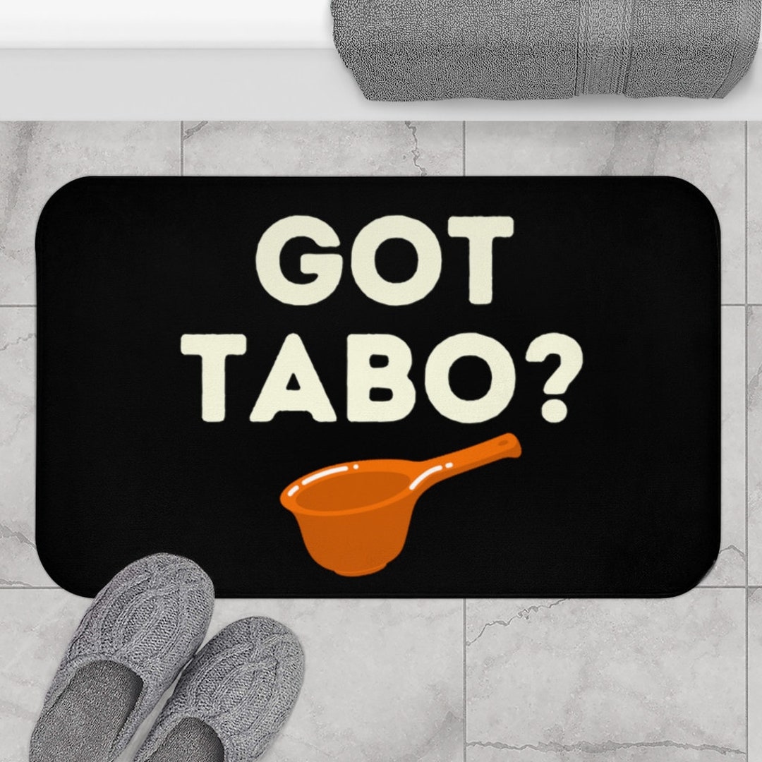 Got Tabo Filipino Bath Mat, Filipino Tabo, Filipino Funny Bath Mat