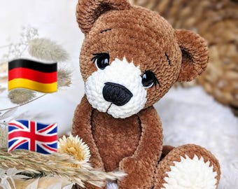 Noah the Bear Crochet Pattern