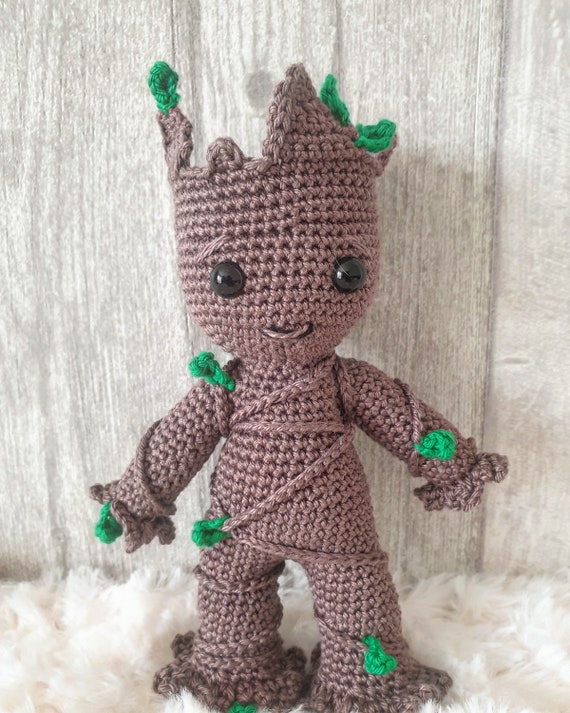 Baby Groot Amigurumi Crochet Pattern Etsy
