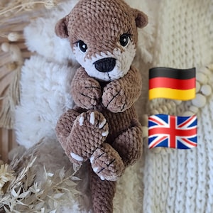 Padrão de crochê Otter Nalu