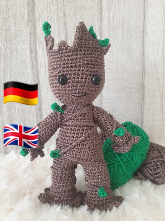 8 Groot Crochet Patterns 6 Baby Groot Amigurumi Crochet