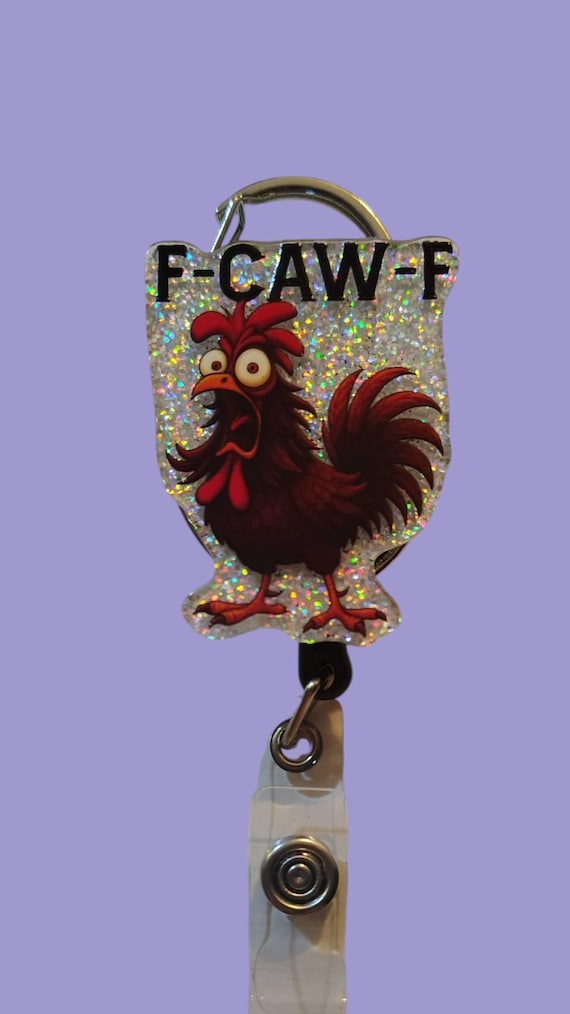 Badge reel - Chicken