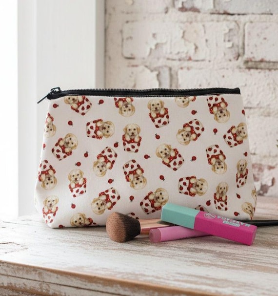 Cosmetic Bag - Makeup Bag - Dogs