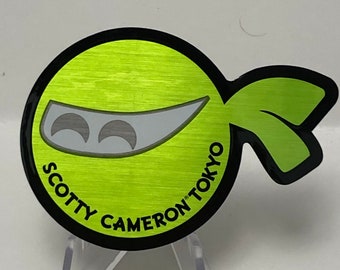Brand New Scotty Cameron 2020 Wasabi Ninja Warrior Sticker/decal