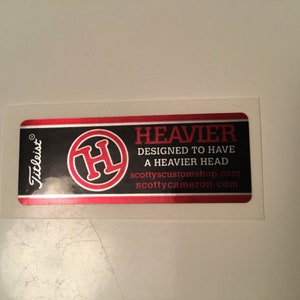 NUOVO RARO! Adesivo Scotty Cameron negozio personalizzato