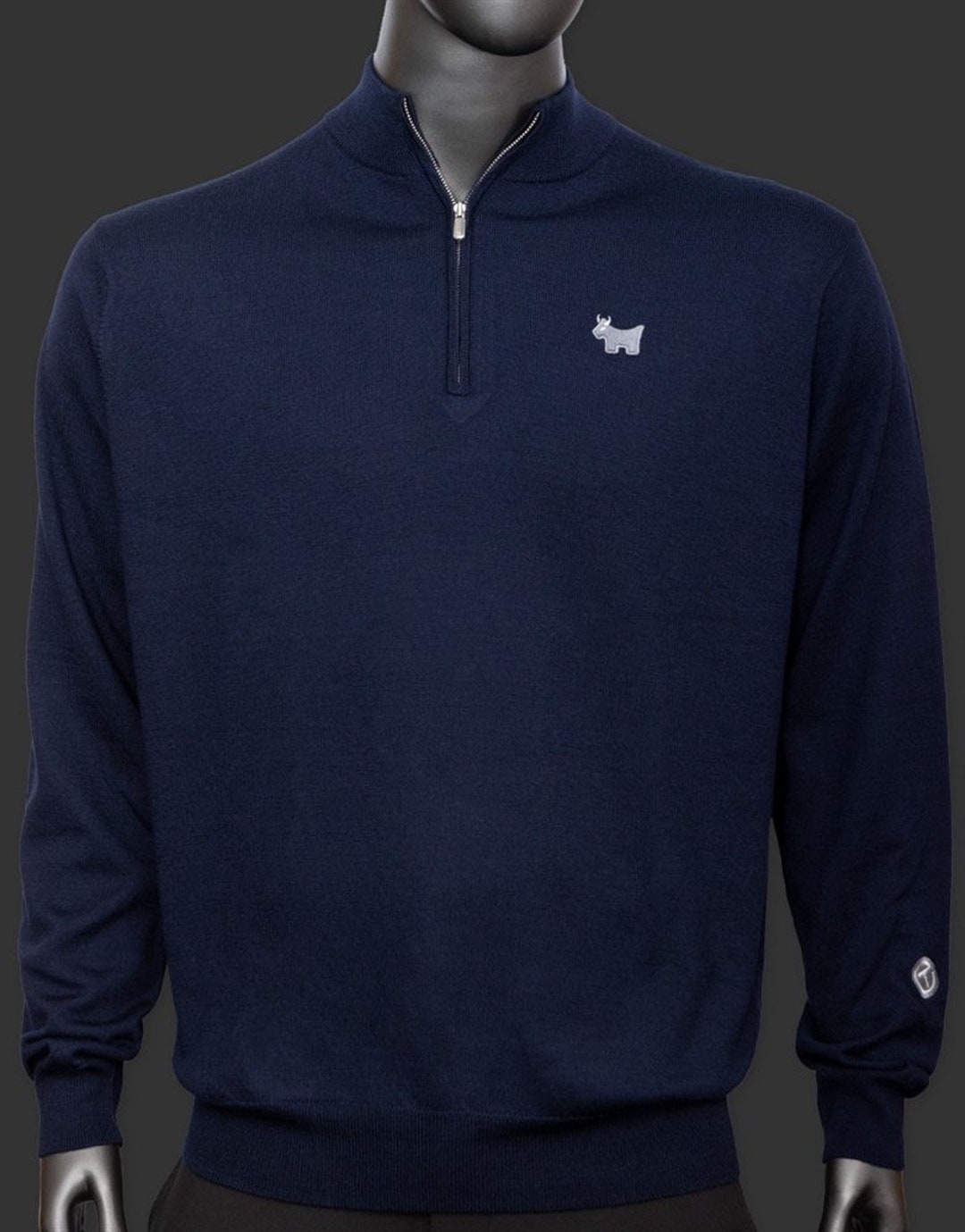 Gilet Scotty Cameron Qtr Zip - Homme Taille S - Gris, Pour Le Golf - Neuf