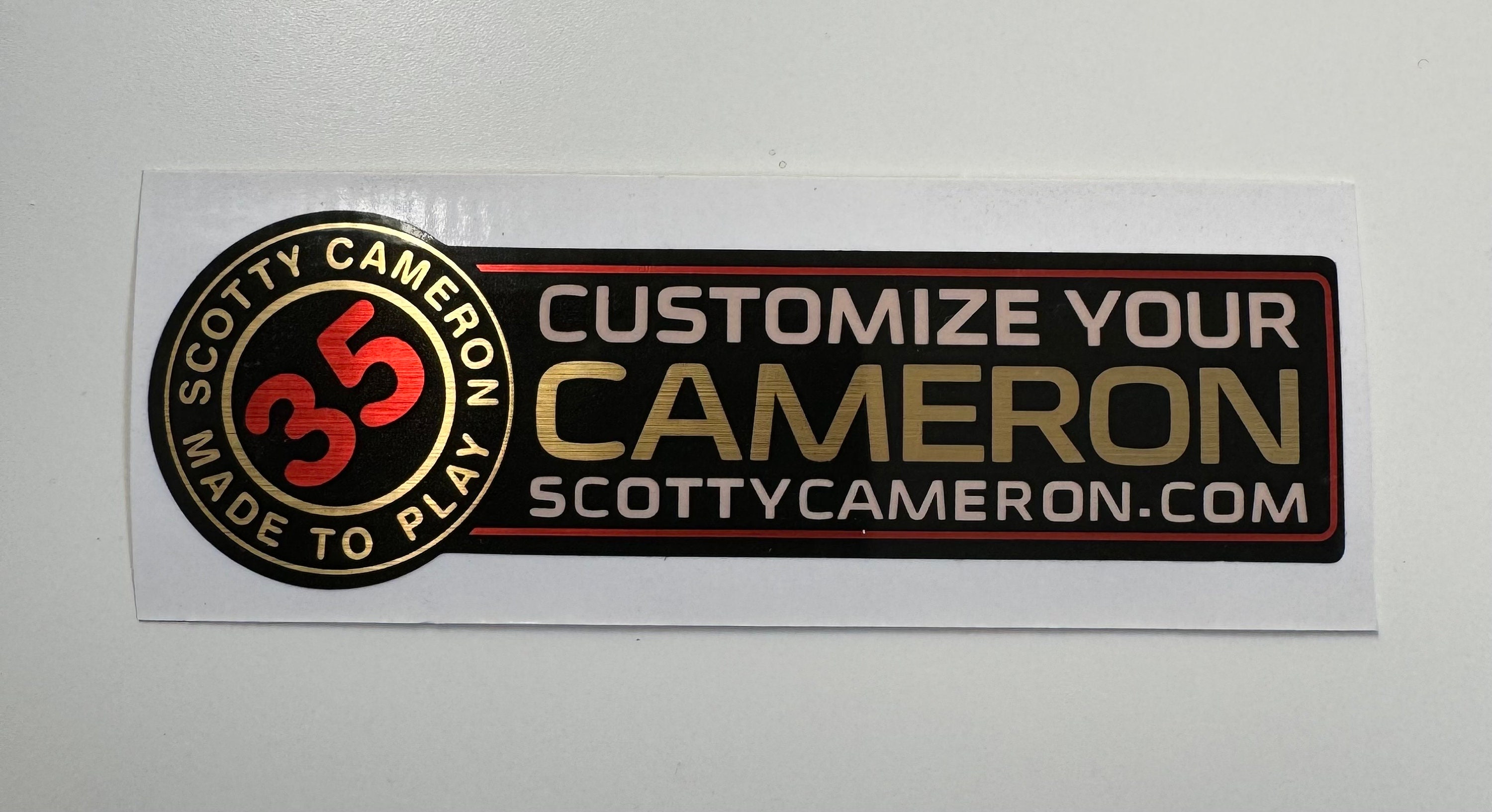 Scotty Cameron Customize Your Cameron 35 Shaft Band - Etsy