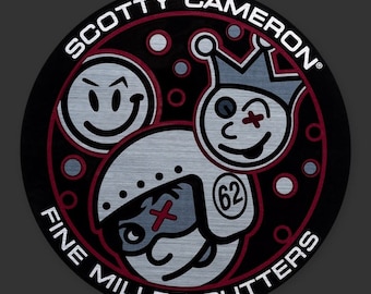 Brand New Limited Edition 2022 SCOTTY CAMERON Gallery Exclusive Custom Shop ShopBoys 3" Mylar Sticker