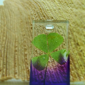 Clover pendant necklace by Plant parenthood