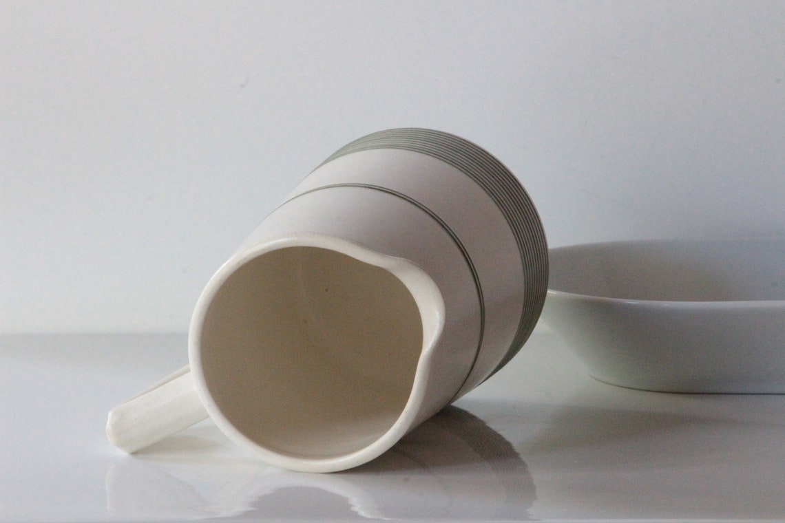 Vintage English Sadler Kleen Ware Matte Milk Jug Etsy