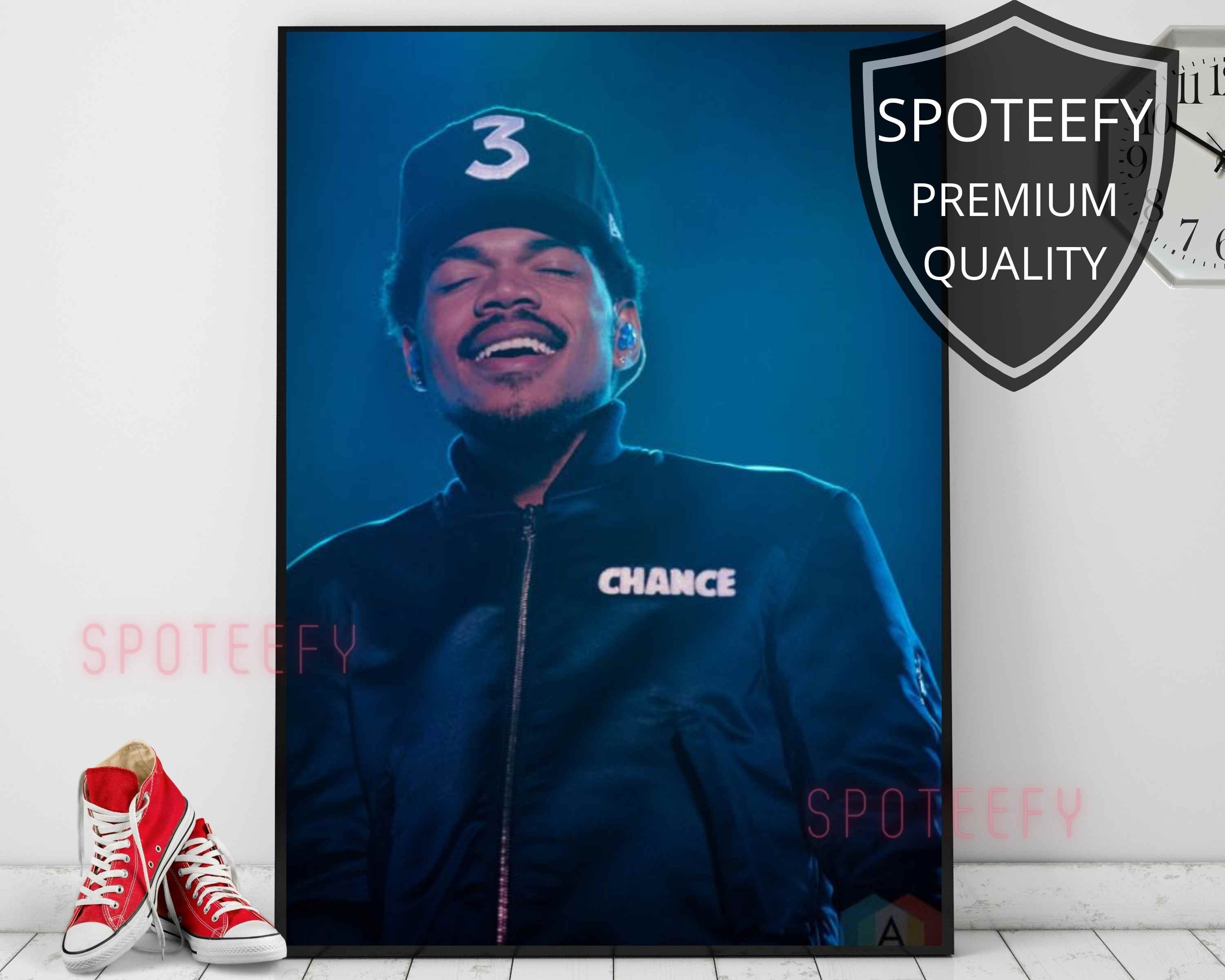 Chance The Rapper Poster / Premium Music Wall Art / Canvas Etsy