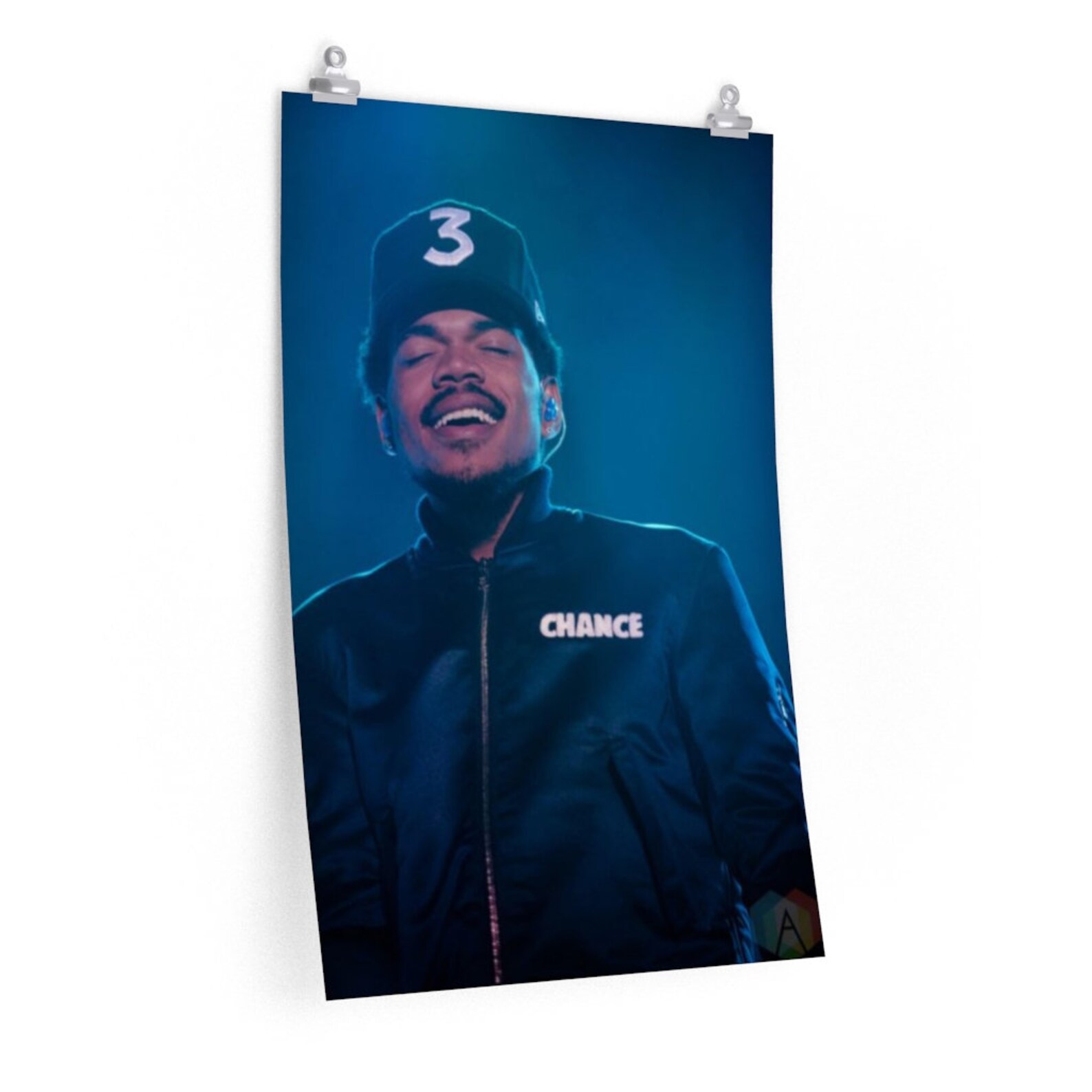 Chance The Rapper Poster / Premium Music Wall Art / Canvas Etsy