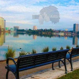 Potography print, Lake merritt Oakland  8X12 inches