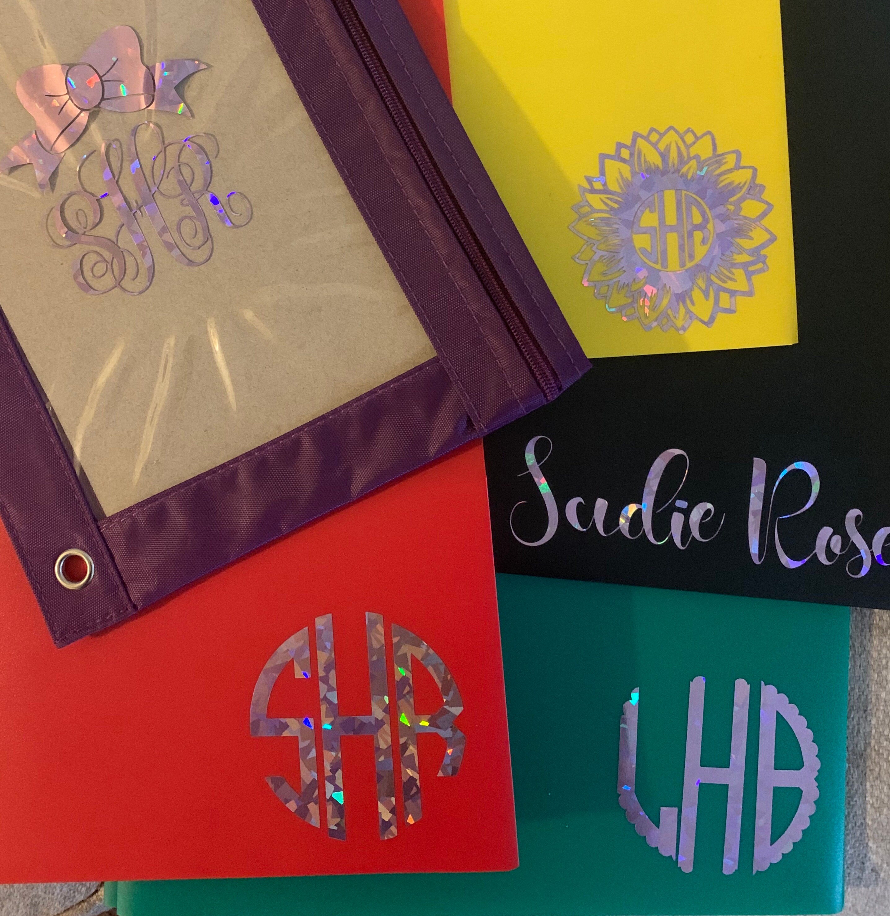 Back to School Monogram Sheet - Etsy