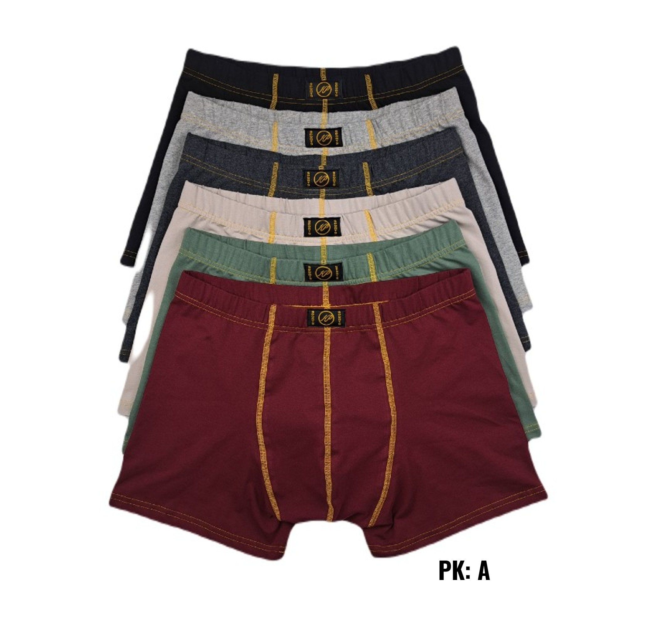 Men's Boxermen's Underwear Cotton Spandex Etsy