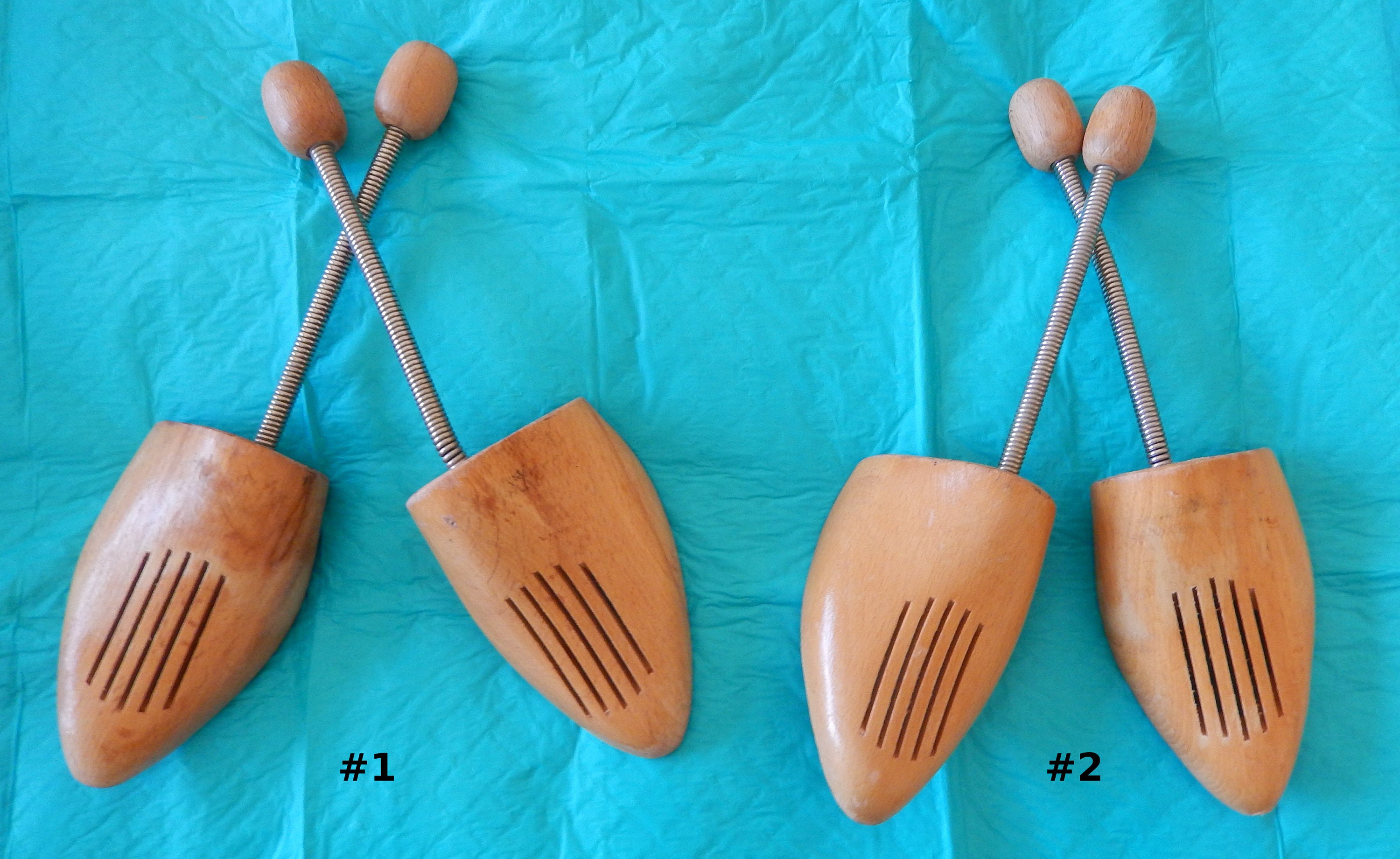 Vintage GUCCI Wooden Shoe stretchers‎ size 06 RARE Florsheim Vintage Shoe Shoe Stretchers for sale | eBay main image 2