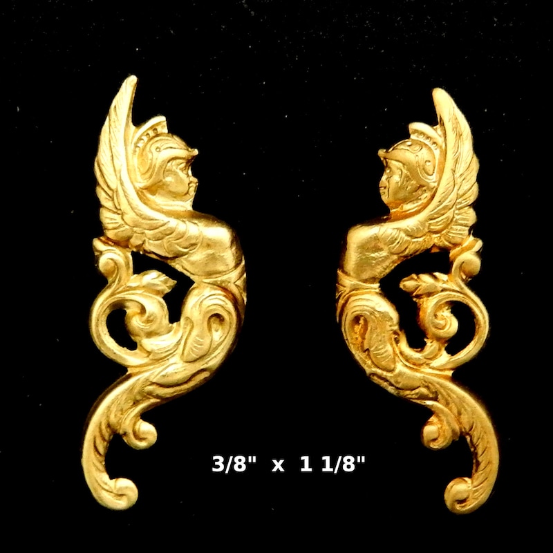 Baroque Mirrors Pair - Etsy