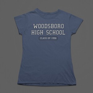 Woodsboro H.S. Class Of &#39;96 Women&#39;s T-Shirt | Scream Ghostface Movie Horror Fan Shirt