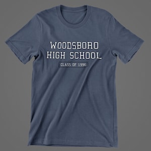 Woodsboro H.S. Class Of &#39;96 Unisex T-Shirt | Scream Ghostface Movie Horror Fan Shirt