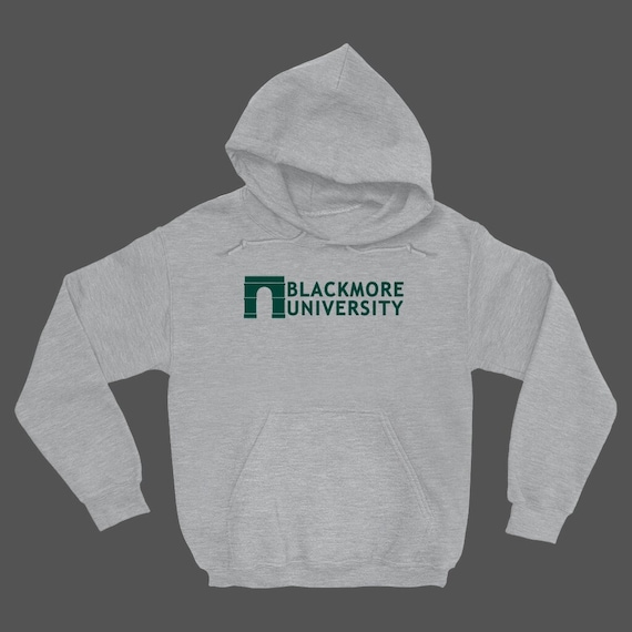 Horror movie hoodie top black and white