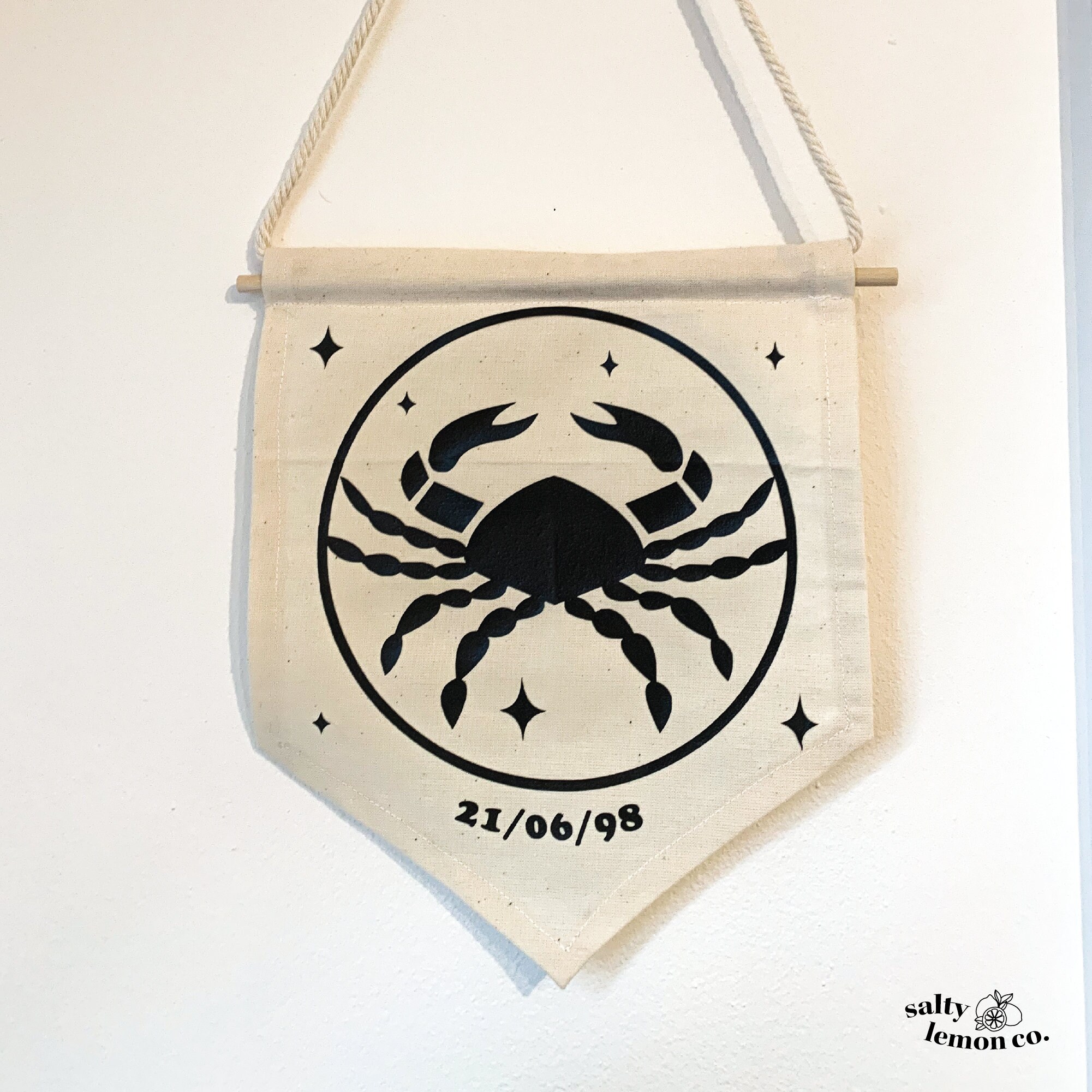 Zodiac Wall Hanging / Personalised Wall Hanging / Personalised Etsy