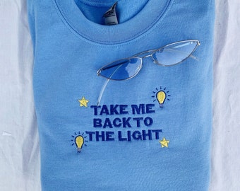 Golden Embroidered Sweatshirt—Harry Styles Inspired