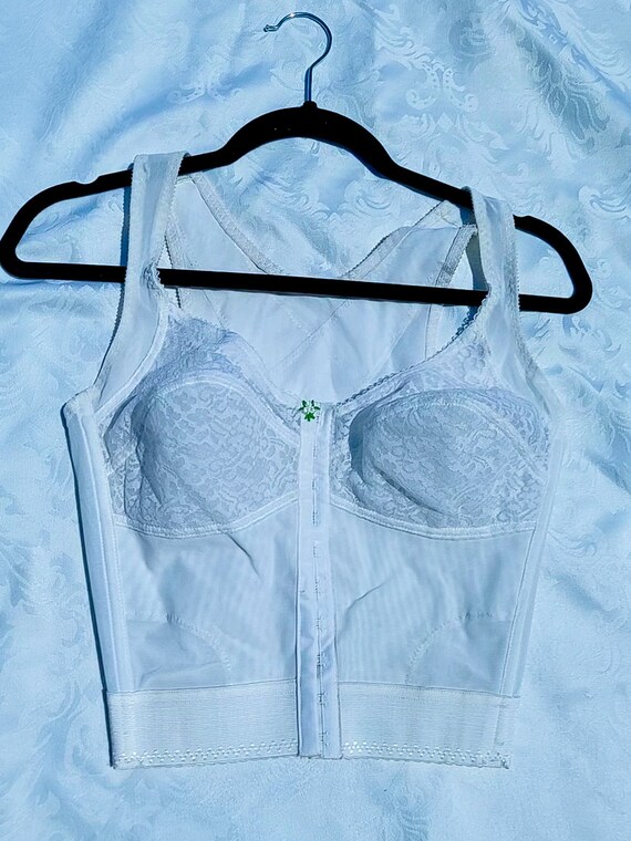 Vintage Corset Bra Top. Back Support Bustier . St… - image 3