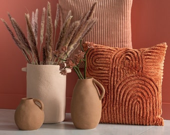 Doniczka ceramiczna "Gustave" w kolorze terakoty, różne rozmiary