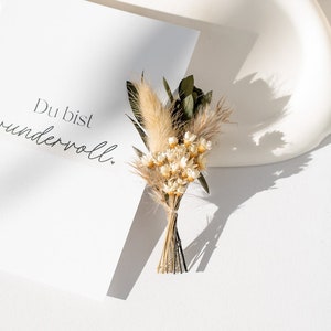 Mini Bouquet aus Trockenblumen "Boho"